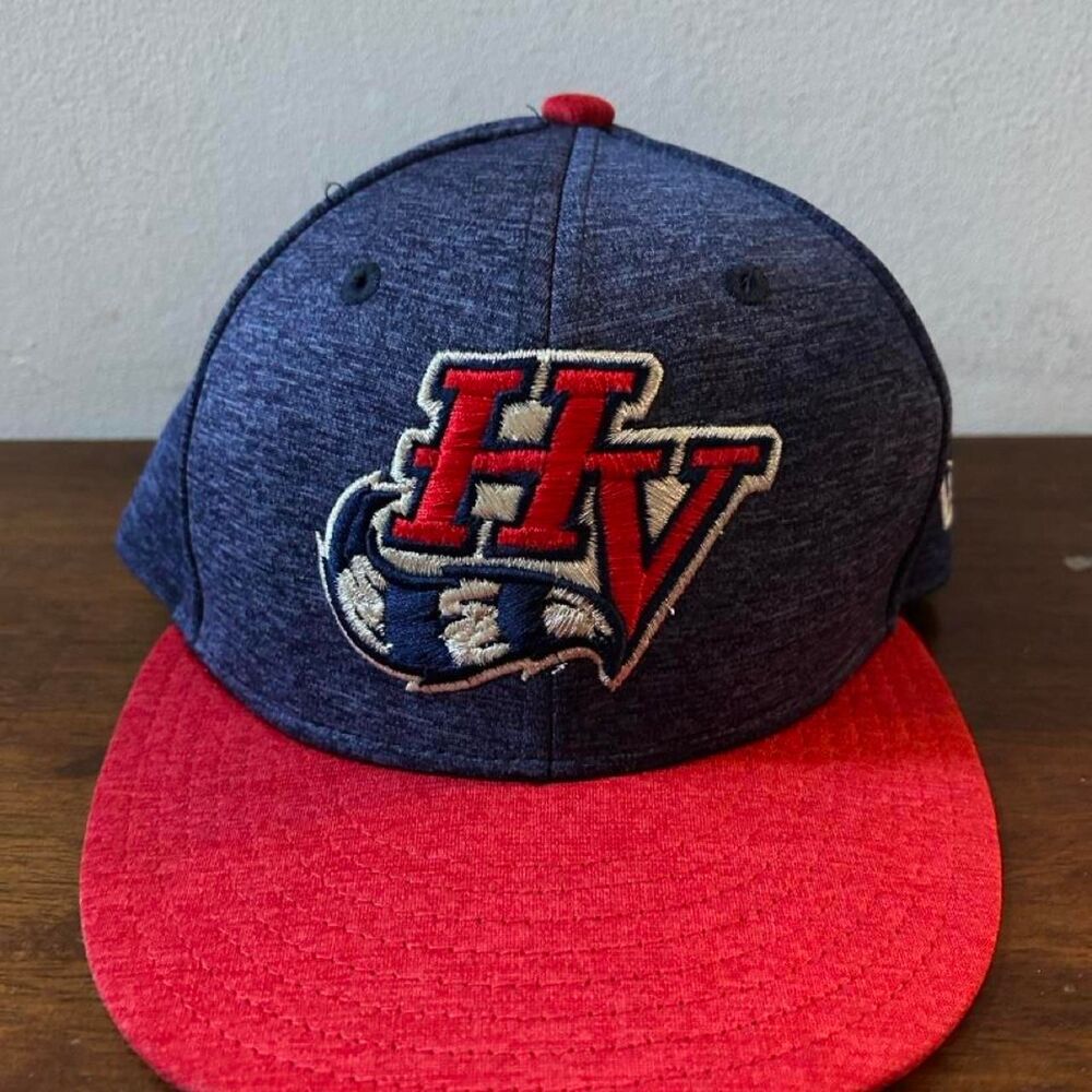 New-era Men's Blue and Navy Hat